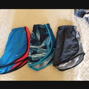 Nike Shorts. Bundle 2 xs shorts, 1 small.  😁OPEN TO TRADES!!😁